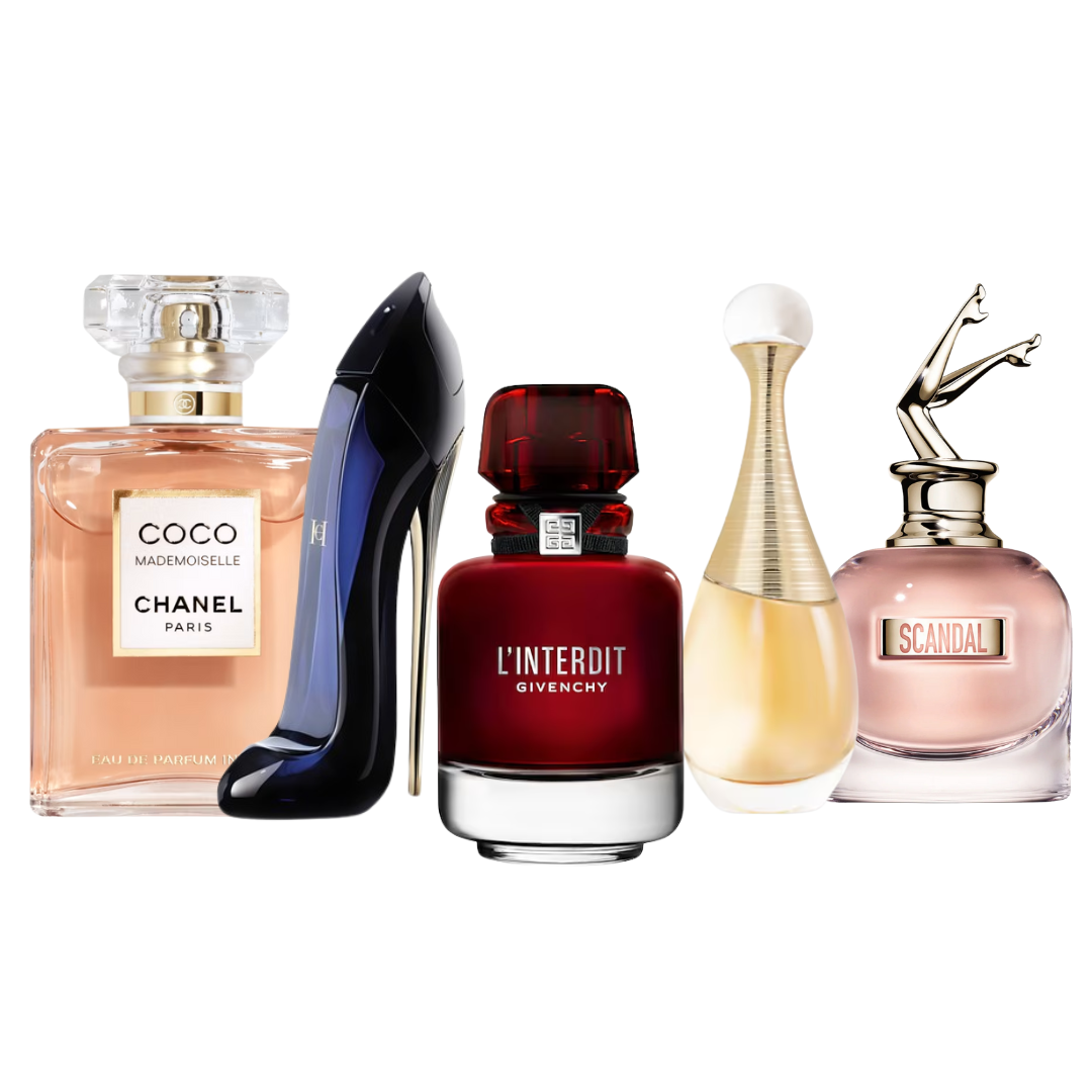 Paquete Glam - 5x Eau de Parfum (100ml)