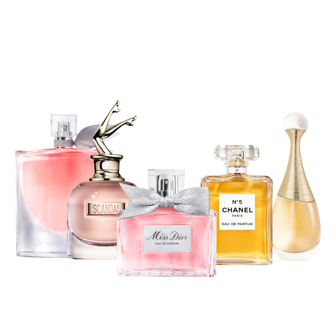 Paquete icónico - 5x Eau de Parfum (100ml)