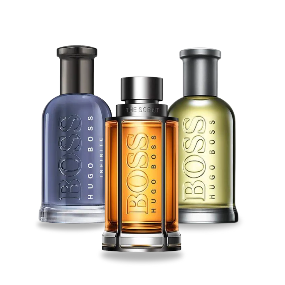 Combo de 3 Perfumes: BOSS THE SCENT, BOSS BOTTLED y BOSS BOTTLED INFINITE - 100ml